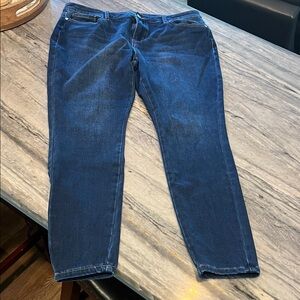 Judy Blue Skinny Fit Thermal Jeans-